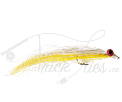 Clouser Minnow Yellow/White - Trickflies.ca