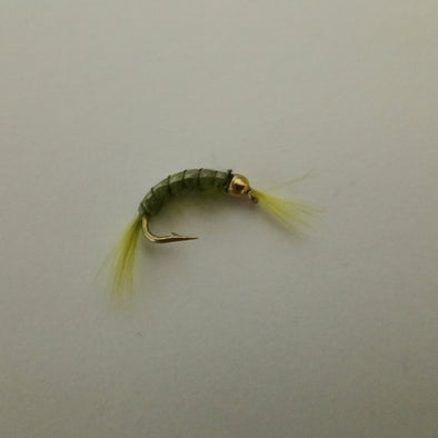 Beadhead Scud Olive - Trickflies.ca