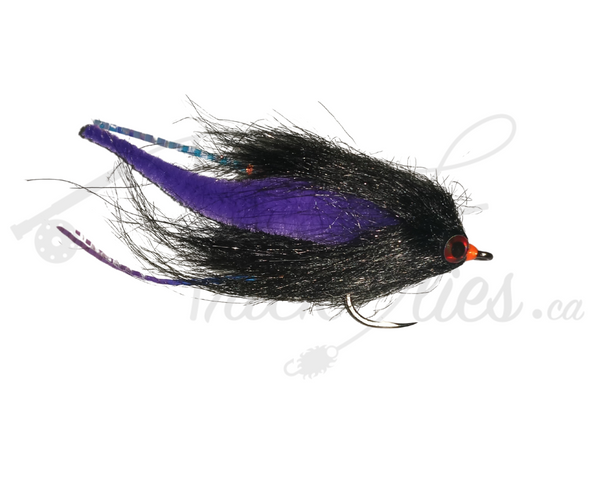 Dragon Tail Black/Purple - Trickflies.ca