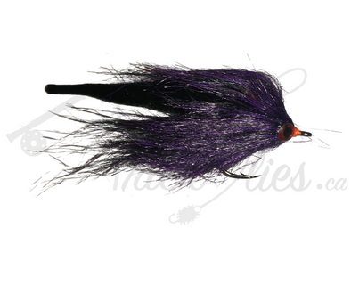Dragon Tail Purple/Black - Trickflies.ca