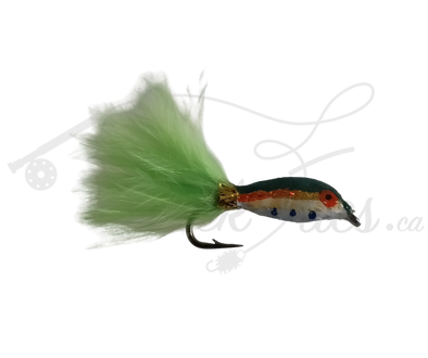 Glowing Eye Epoxy Mini Minnow - Trickflies.ca