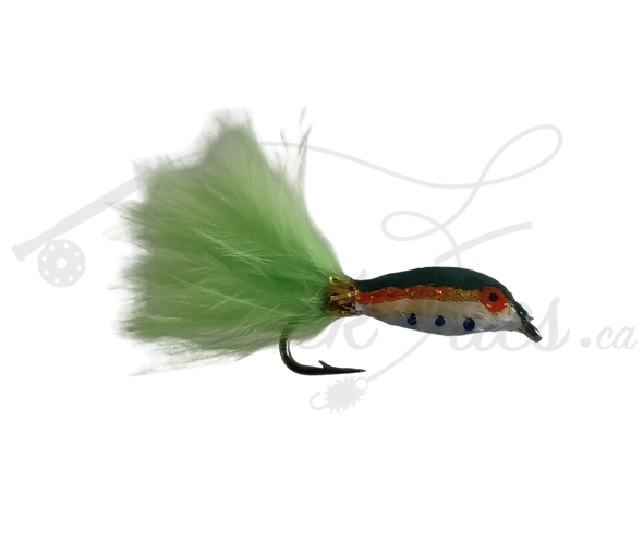 Glowing Eye Epoxy Mini Minnow - Trickflies.ca