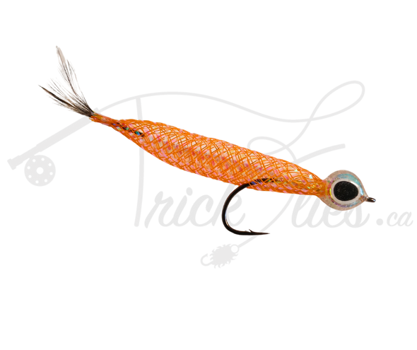 Mylar Minnow Orange - Trickflies.ca