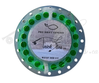 Pro-Drift Genesis Weight Forward Floating Line Olive - Trickflies.ca