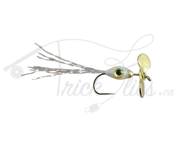 Propeller Streamer White - Trickflies.ca