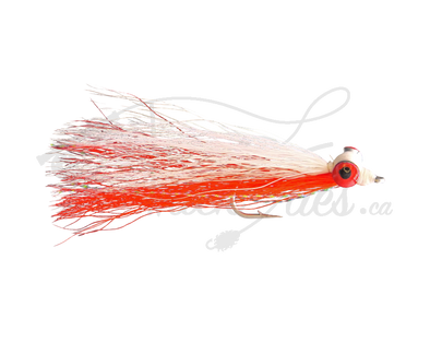 Clouser Minnow Red/White - Trickflies