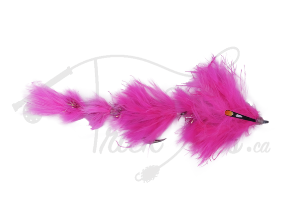 Feather Changer Hot Pink - Trickflies.ca