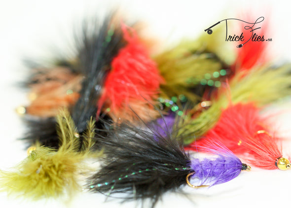 Woolly Bugger 21 Fly Collection - Trickflies