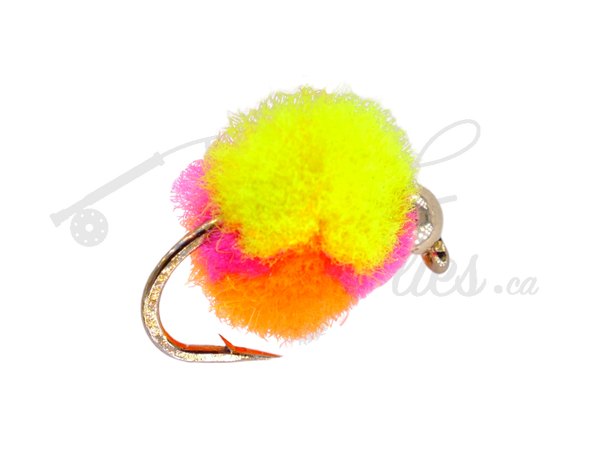 Tungsten Beadhead Clown Egg - Trickflies